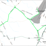 Map of Bobtown, Pungoteague,Keller FTTH Path